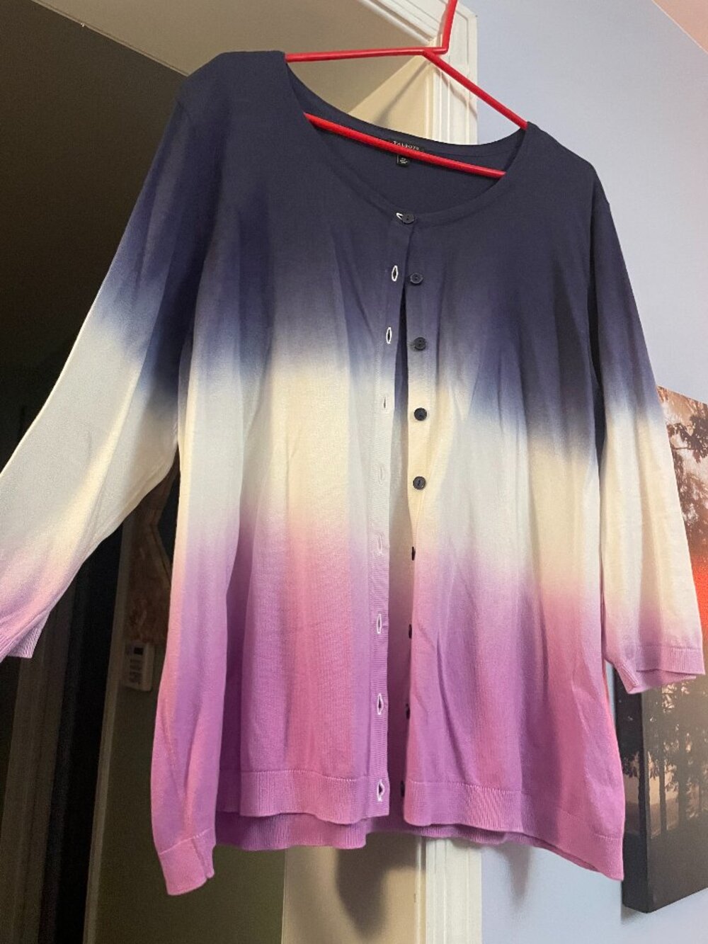 Talbots plus women's cardigan sweater